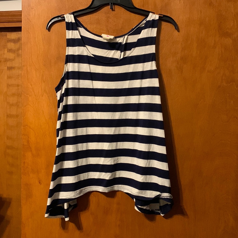 Stripped tank top